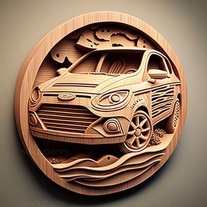 3D модель Ford Figo (STL)